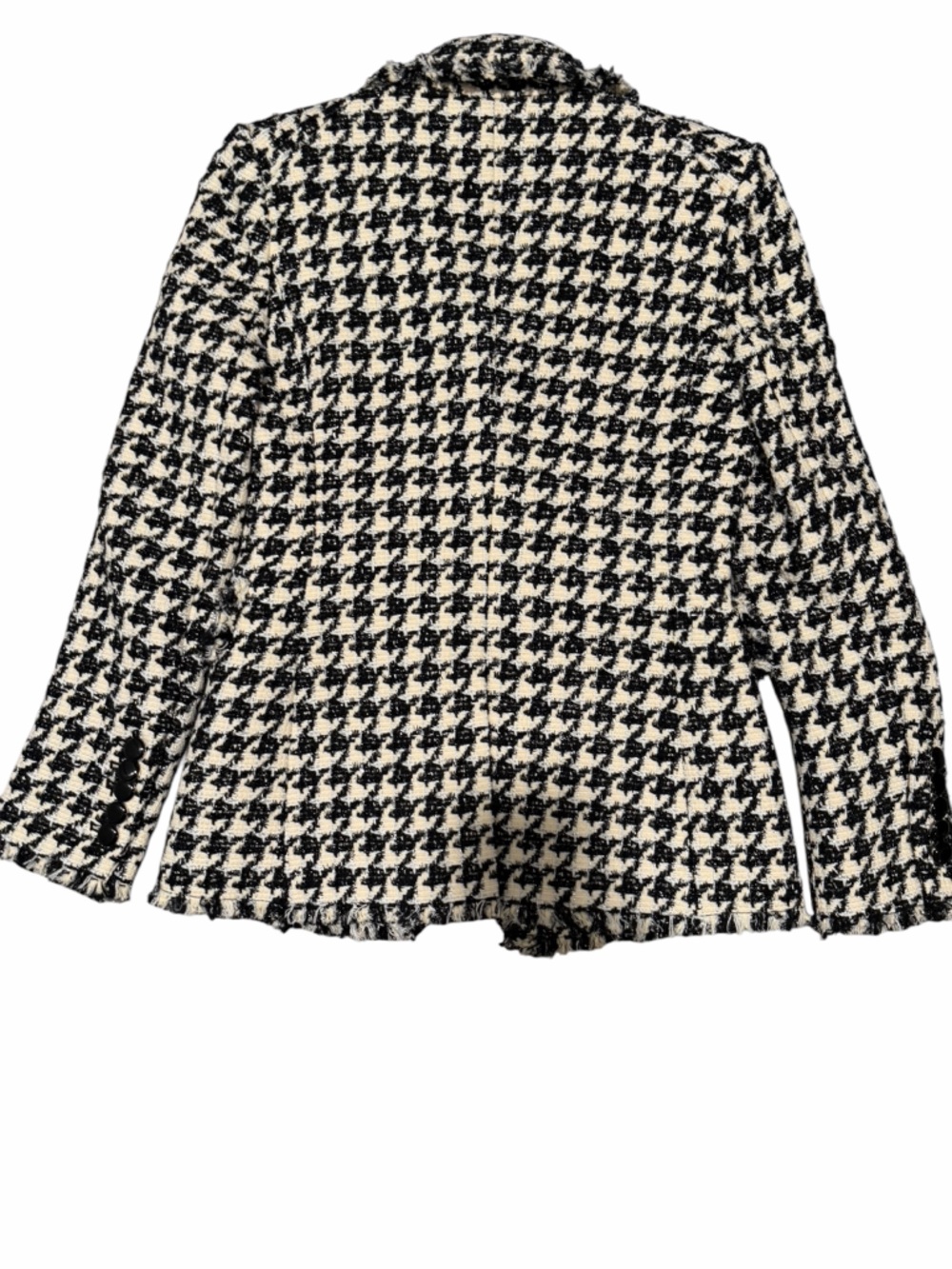 Veronica Beard Miller Dickey Houndstooth Tweed Blazer - Picture 4 of 12